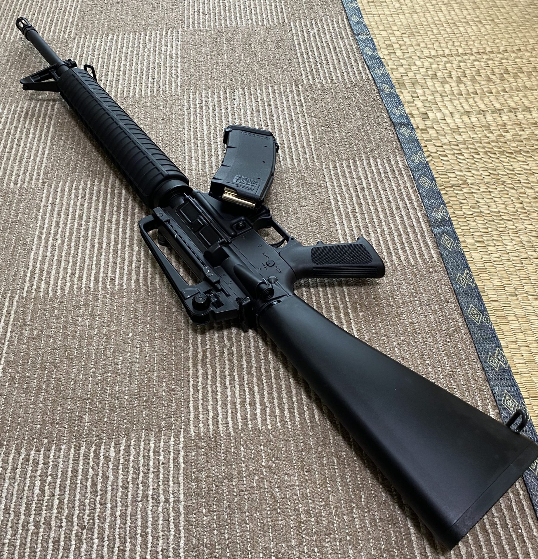 発火できるM16A4モデルガン」BWC FN M16A4 その1 このモデル